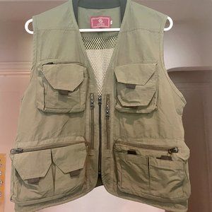 JURUSITE fisherperson's 13 pocket vest. Size Medium. Unisex.